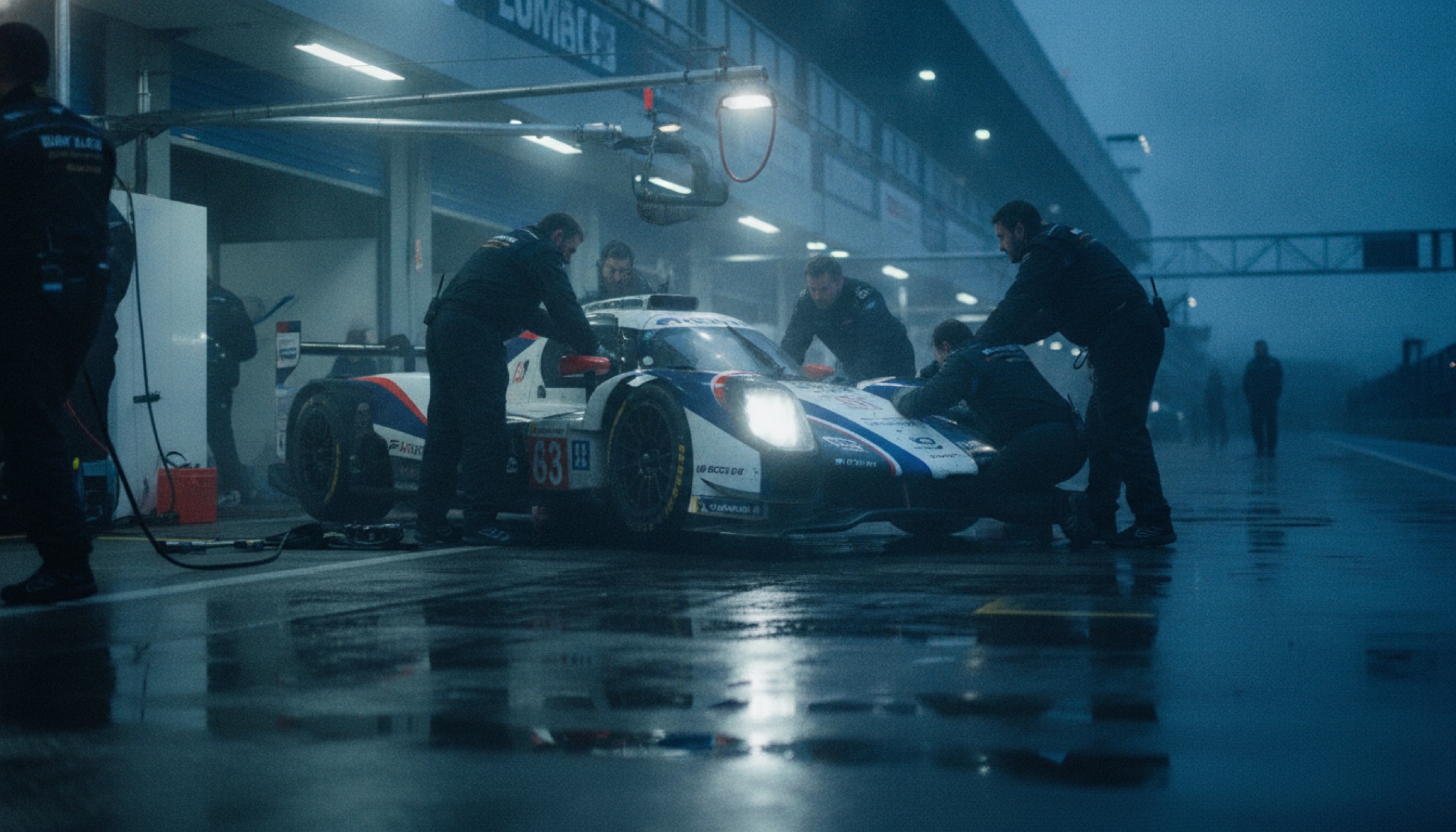 WEC São Paulo'da pit lane çalışması, BMW M Hybrid V8