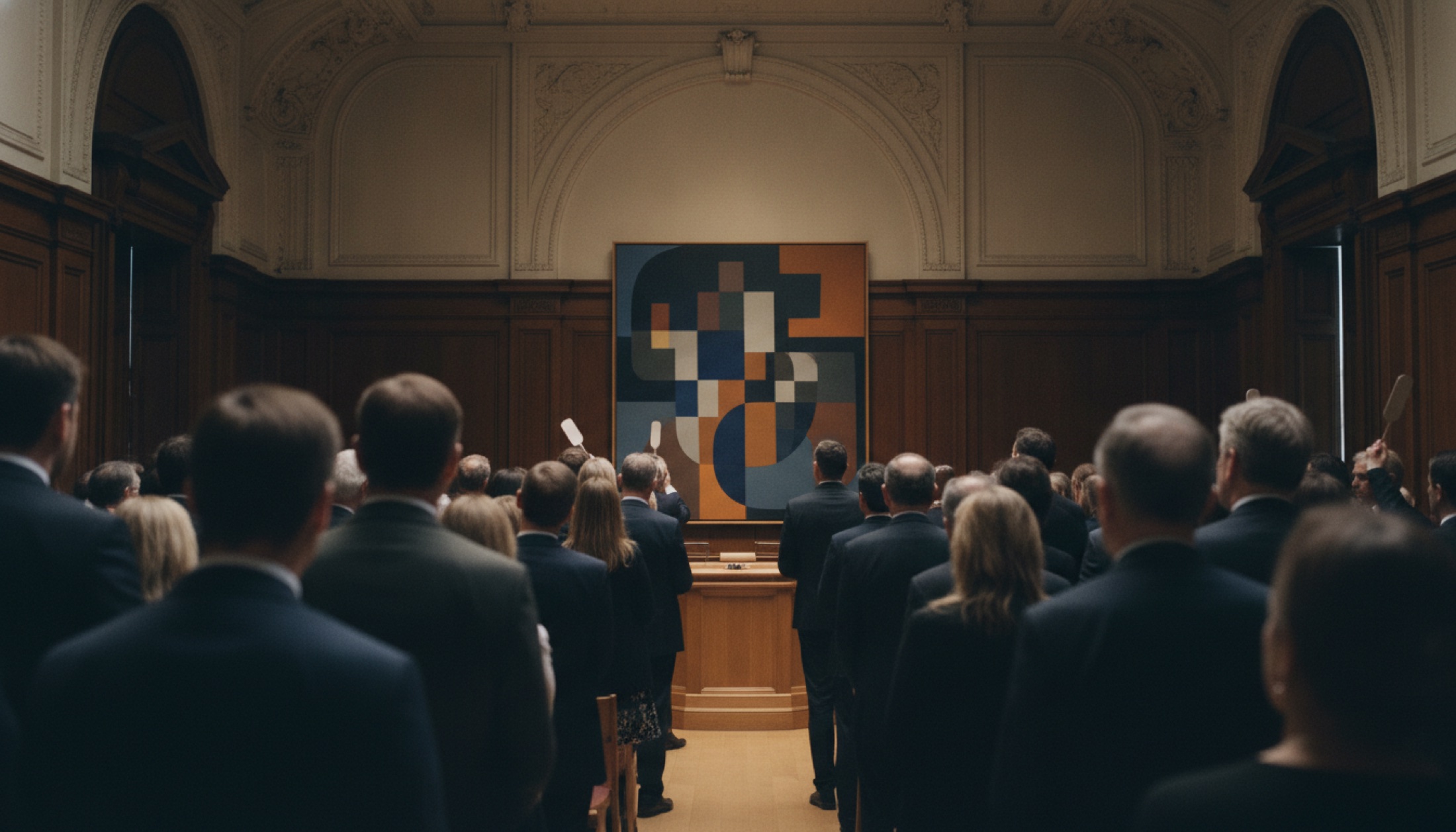 Sotheby's Londra'da Lewis koleksiyonu müzayedesinde eserlerin sahneye çıkışı